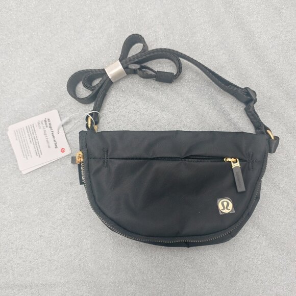 lululemon athletica Handbags - Lululemon - All Night Festival Bag - Micro 2L - Black/Gold